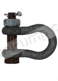 1/2" Standard Bow Shackle With Safety Bolt