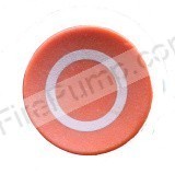 Eaton Red Pushbutton "Stop" Operator P/N M22-DH-R-K10